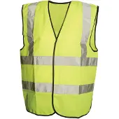 Silverline Gilet haute visibilité classe 2 XL 116 - 124 cm (46 - 49) 633561