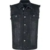 Black premium by emp Veste Sans Manches de - Life Of An Easy Rider - S - 7XL - pour Homme - gris - Taille 6XL