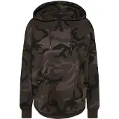 Urban Classics Sweat-shirt brun foncé / kaki
