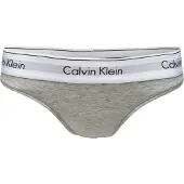Calvin Klein String gris chiné / noir / blanc