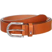Tommy Hilfiger Ceinture 'Danny' bleu foncé / cognac / rouge vif / blanc