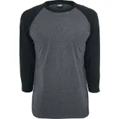 Urban Classics T-Shirt gris foncé / noir