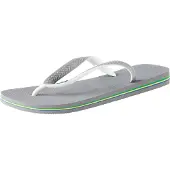 Havaianas Tongs Havaianas Brasil Mix Steel Grey/White-Taille 43 - 44