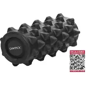 Gymstick Fascia Massage Roller Noir 12 x 32 x 13 cm