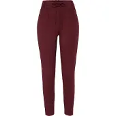 ONLY Pantalon à pince 'Poptrash' lie de vin