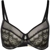 Chantelle Soutien-gorge 'Revele Moi' noir / blanc