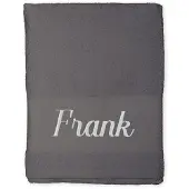 Yoursurprise Serviette personnalisée - Anthracite