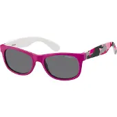 Polaroid Lunettes de Soleil Kids P0300 43/15/120 Pink camuflage fuchsia Rubber frames KIDS P0300