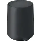 Zone Denmark ZONE Seau à pédale NOVA noir plastique avec soft-touch env. 5 L | ZO-352045