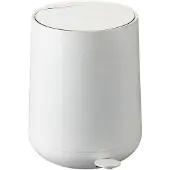 Zone Denmark Seau à cosmétiques Nova 5l Soft Touch blanc mat