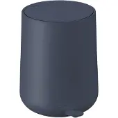 Zone Denmark Poubelle à pédale Nova, Poubelle à pédale, Poubelle, Poubelle cosmétique, Poubelle de bain, ABS, Royal Blue, 5 L, 330190