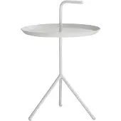 HAY DLM Portable Table d'Appoint White | Ø 48 cm x H 65 cm