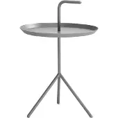 HAY DLM Portable Table d'Appoint Grey | Ø 38 cm x H 56 cm