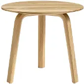 HAY Bella Table Basse Oiled Solid Oak | Ø 45 cm x H 39 cm
