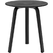 HAY Bella Table Basse Black Oak | Ø 45 cm x H 49 cm