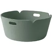Muuto Restore Round Panier Dusty Green