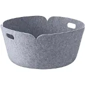 Muuto Restore Round Panier Grey Mélange