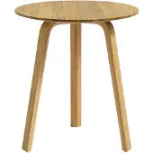 HAY Bella Table Basse Oiled Solid Oak | Ø 45 cm x H 49 cm