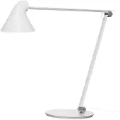 Louis Poulsen Lampe de Table , NJP, dimmable, Blanc, Salon / séjour, Métal, Design