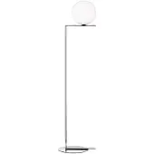 Flos Lampadaire , IC F2, dimmable, Métallique, Salon / séjour, Métal, Design
