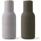 Menu Bottle Grinder Lot de 2 Hunting Green|Walnut