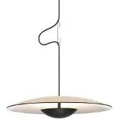 Marset Ginger LED Suspension Ginger 42 | Oak - White | Phase cut (Triac)