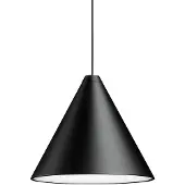 Flos String Light Cone Suspension Black | 12m | Touch Dim