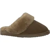 Warmbat Flurry Pantoffels Open - Taupe - Maat 39