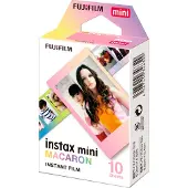 Fujifilm Instax mini film Macaron (10 vel) - (4,6 cm x 6,2 cm) - Papier photo