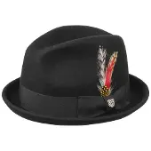 Brixton Chapeaux 'GAIN' noir