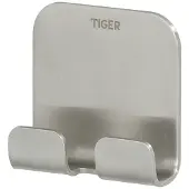 Tiger Crochet Porte-Serviettes Tiger Colar Inox Brossé