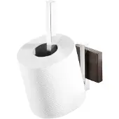 Tiger Porte-Papier Réserve Toilette Tiger Zenna Métal Verre Bois