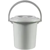 Curver Toiletemmer 10L Lichtgrijs