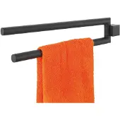 Tiger Porte-Essuie-Mains Tiger Nomad Métal Noir 2 Bras