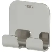 Tiger Crochet Porte-Serviettes Tiger Colar Inox Poli