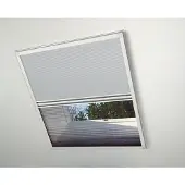 Bruynzeel Duo-plissé s500 117x121 blanc