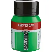 Amsterdam Peinture acrylique 500 ml 618 Permanent Green Light