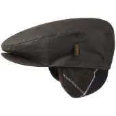 Barbour pour homme. MHA0294 Béret de cire verte (L), Casuel, Coton