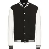 Urban Classics Veste mi-saison noir / blanc