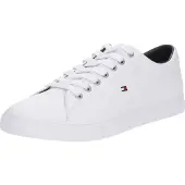 Tommy Hilfiger Baskets basses 'Essential' bleu nuit / rouge / blanc