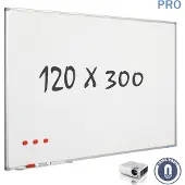 Smit Visual Écran de projection Softline 8 mm, blanc mat, 5:2, émail