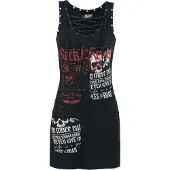 Rock Rebel by EMP Robe courte de - Stay A Little Longer - S - 5XL - pour Femme - noir - Taille XXL