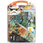 STARWARS Set d'écriture Star Wars Matériel d'écriture - Parfait pour l'école et les loisirs