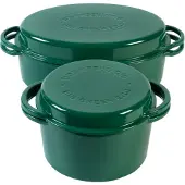 Big Green Egg Green Dutch Oven Ovale