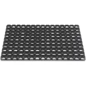 Hamat Paillasson bagues ouvertes noir caoutchouc L500xl800xS22 mm (50 x 80 cm)
