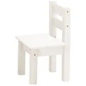 Hoppekids Chaise pour Enfants - Mads - Blanc - - UneTaille - Chaise