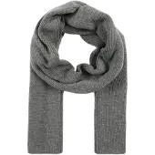 Jack & Jones Écharpe 'JACDna' gris foncé / noir / blanc