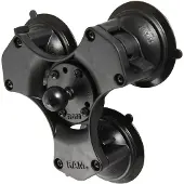 Ram Mounts RAM Tripple suction, B-size, Support pour smartphone, Noir