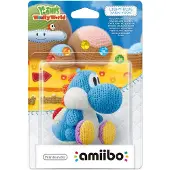 amiibo Woolly Yoshi figurine bleu clair