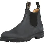 Blundstone unisex. 587 Bottines en cuir 587 noir (43), Plat, 1 à 3 cm, Aucun, Casuel